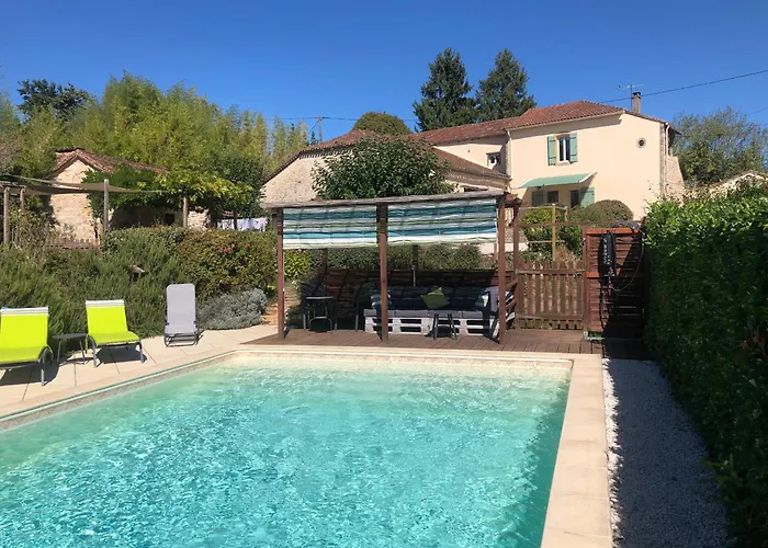 펜션 La Terrasse - Private Pool Soturac