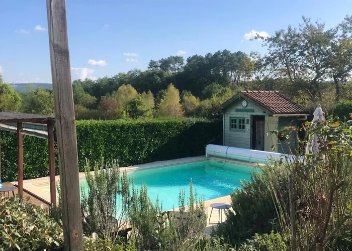 펜션 La Terrasse - Private Pool Soturac